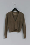 MUTEDANCE V-neck cashmere sweater MD21FW53